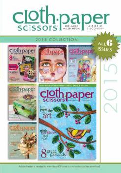 CD-ROM Cloth Paper Scissors 2015 Collection CD Book