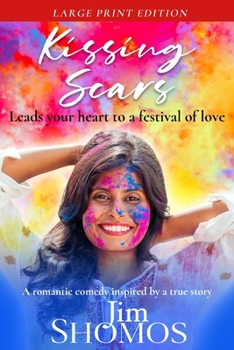 Paperback Kissing Scars [Large Print] Book