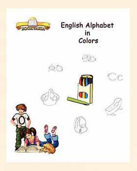 Paperback English Alphabet In Colors Book