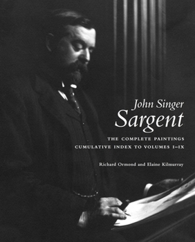 Hardcover John Singer Sargent Complete Catalogue of Paintings Cumulative Index Book