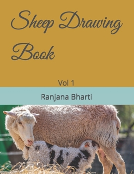 Paperback Sheep Drawing Book: Vol 1 Book