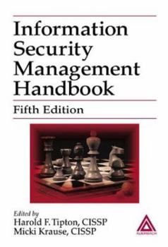 Hardcover Information Security Management Handbook, Fifth Edition Book