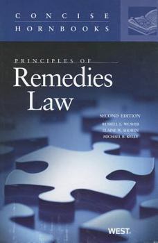 Paperback Principles of Remedies Law Book