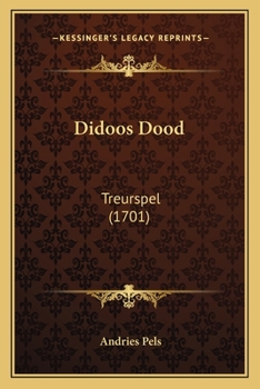 Paperback Didoos Dood: Treurspel (1701) [Dutch] Book