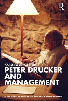 Paperback Peter Drucker and Management Book