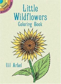 Paperback Little Wildflowers Coloring Book
