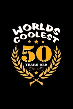 World's coolest 50 years old: 6x9 50 Years | grid | squared paper | notebook | notes