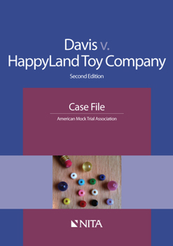 Paperback Davis v. HappyLand Toy Company: Case File Book