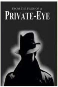 Paperback Private Eye Book