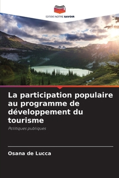 Paperback La participation populaire au programme de développement du tourisme [French] Book
