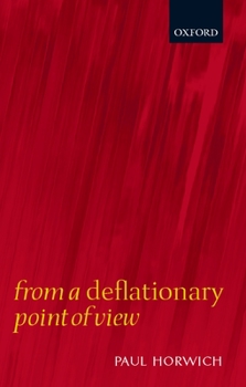 Hardcover From a Deflationary Point of View Book