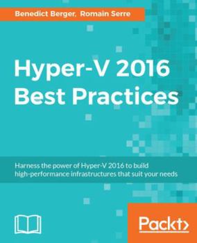 Paperback Hyper-V 2016 Best Practices Book