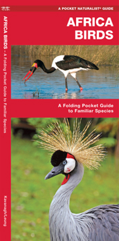 Paperback Africa Birds: A Folding Pocket Guide to Familiar Species Book