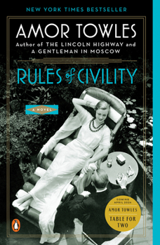 Paperback Rules of Civility Book