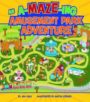 Library Binding An A-Maze-Ing Amusement Park Adventure Book