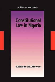 Constitutional Law in Nigeria