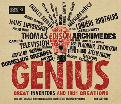 Hardcover Genius: Great Inventors and Their Creations [With 20 Rare and Removable Facsimile Documents] Book