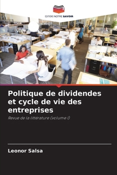 Paperback Politique de dividendes et cycle de vie des entreprises [French] Book