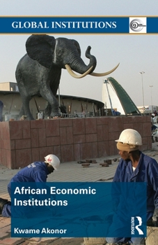 Paperback African Economic Institutions Book
