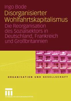 Paperback Disorganisierter Wohlfahrtskapitalismus: Die Reorganisation Des Sozialsektors in Deutschland, Frankreich Und Großbritannien [German] Book