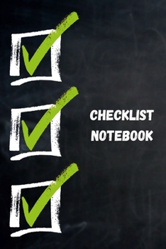 Checklist Planner: For teens and adults to-do checklists for daily and weekly planning daily planner 6x9 inch with 120 pages Cover Matte