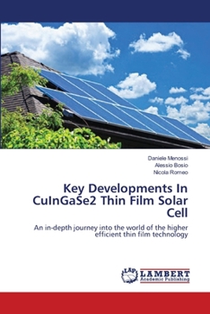 Paperback Key Developments In CuInGaSe2 Thin Film Solar Cell Book