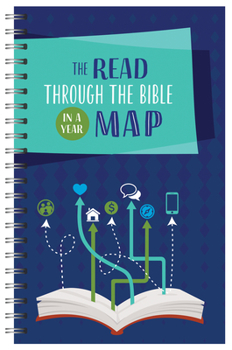 Spiral-bound The Read Through the Bible in a Year Map (General) Book