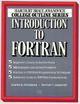 Paperback Introduction to FORTRAN Book