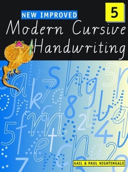 Paperback New Improved Modern Cursive Handwriting Victoria Year 5 Book
