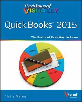 Paperback Teach Yourself Visually QuickBooks 2015 Book