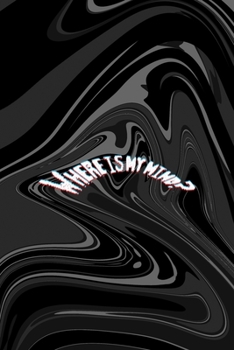 Where Is My Mind?: All Purpose 6x9 Blank Lined Notebook Journal Way Better Than A Card Trendy Unique Gift Black Texture Psychedelic