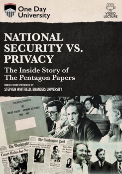 DVD National Security vs. Privacy: The Inside Story of Pentagon Papers Book