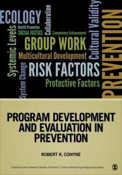 Paperback Program Development and Evaluation in Prevention Book