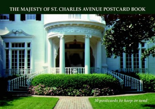 Paperback The Majesty of St. Charles Avenue Postcard Book