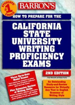 Paperback How to Prepare for the California State University Writing Proficiency Exams Book
