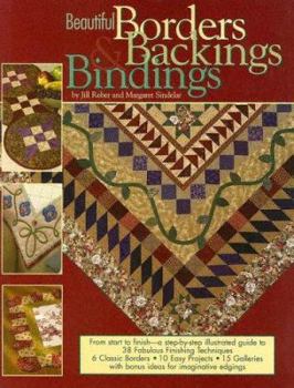 Paperback Beautiful Borders, Backings & Bindings Book