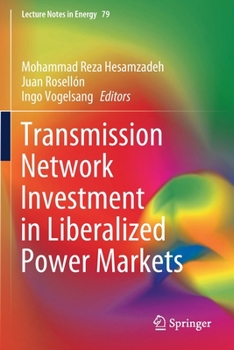 Paperback Transmission Network Investment in Liberalized Power Markets Book