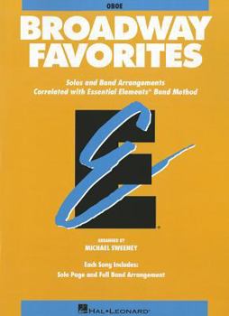 Paperback Essential Elements Broadway Favorites: Oboe Book