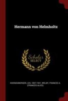 Paperback Hermann von Helmholtz Book