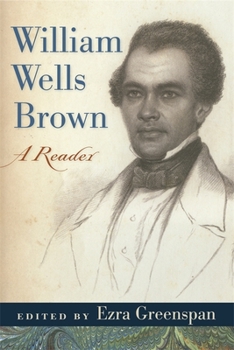 Paperback William Wells Brown: A Reader Book