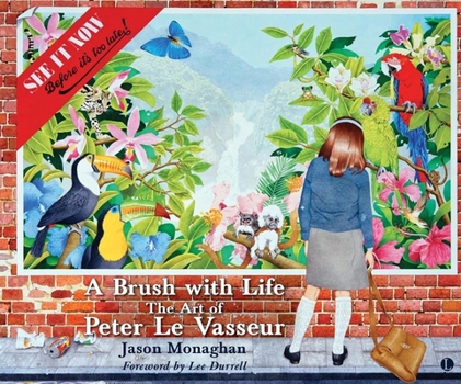 Paperback A Brush with Life: The Art of Peter Le Vasseur Book