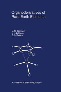 Paperback Organoderivatives of Rare Earth Elements Book