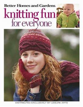 Paperback Better Homes and Gardens Knitting Fun for Everyone Book