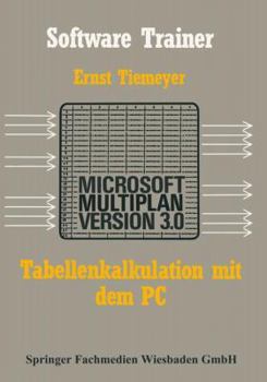 Paperback Tabellenkalkulation Mit Microsoft Multiplan 3.0 Auf Dem PC [German] Book