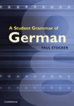 Paperback A Student Grammar of German Book