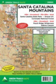 Santa Catalina Mountains, AZ No. 2886S (Green Trails Maps)