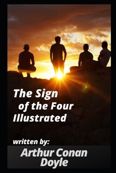 Paperback The Sign of the Four Illustrated Book