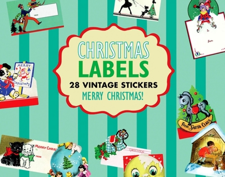 Misc. Supplies Christmas Gift Labels Book