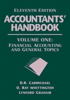 Paperback Accountants' Handbook Volume One: Financial Accounting and General Topics Book