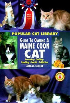 Library Binding Maine Coon Cat Book